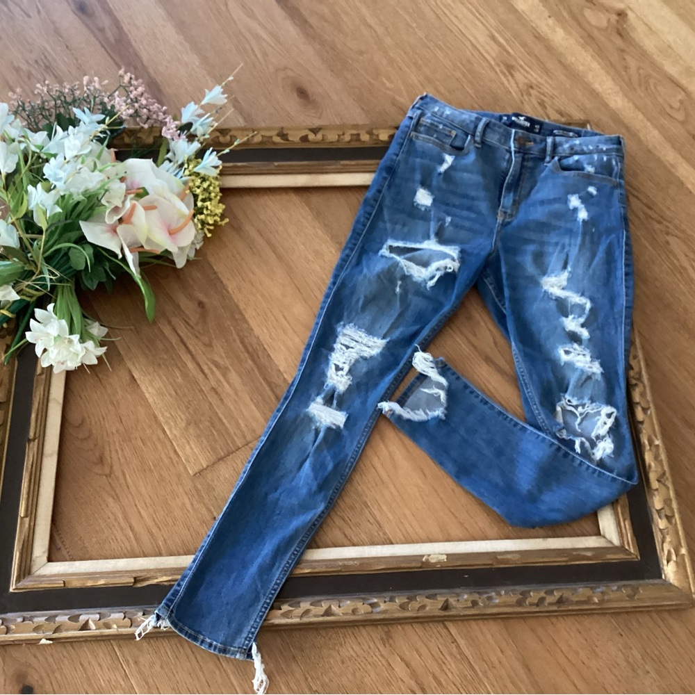 Holister distressed jeans
